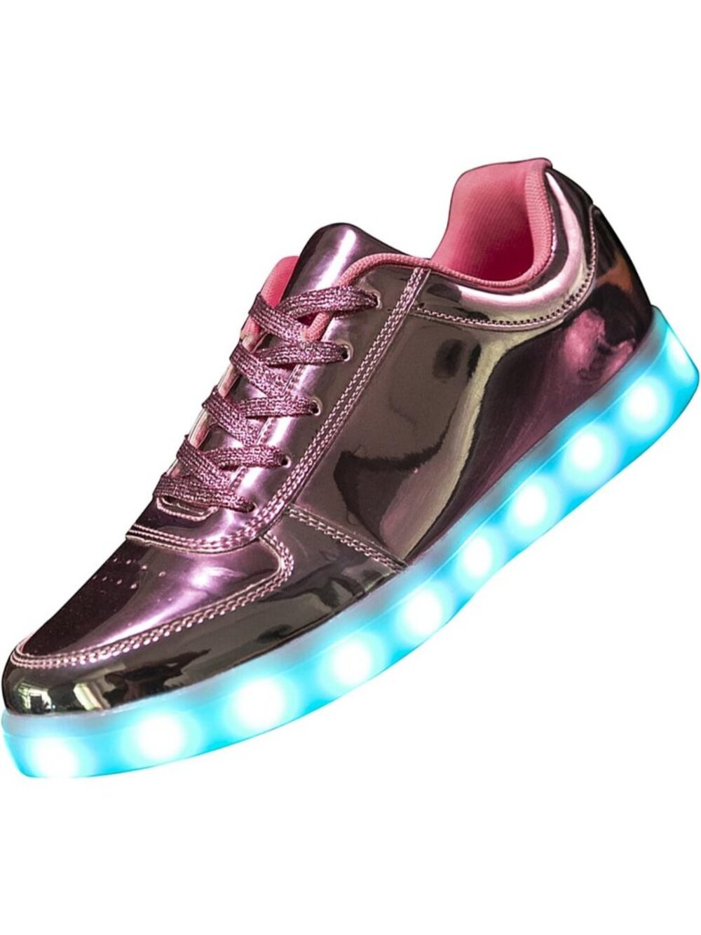 Light Up LED Sneakers for Kids & Adults - USB Charging, Low-Top Dancing Shoes